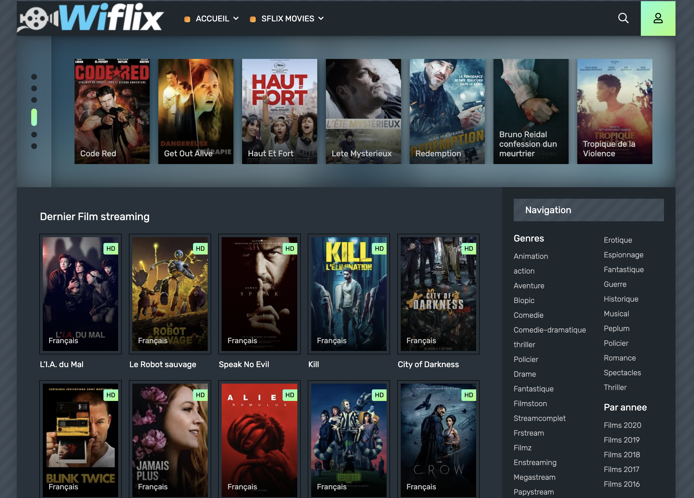 wiflix catalogue