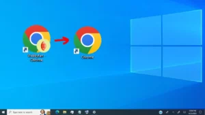comment mettre google chrome sur le bureau