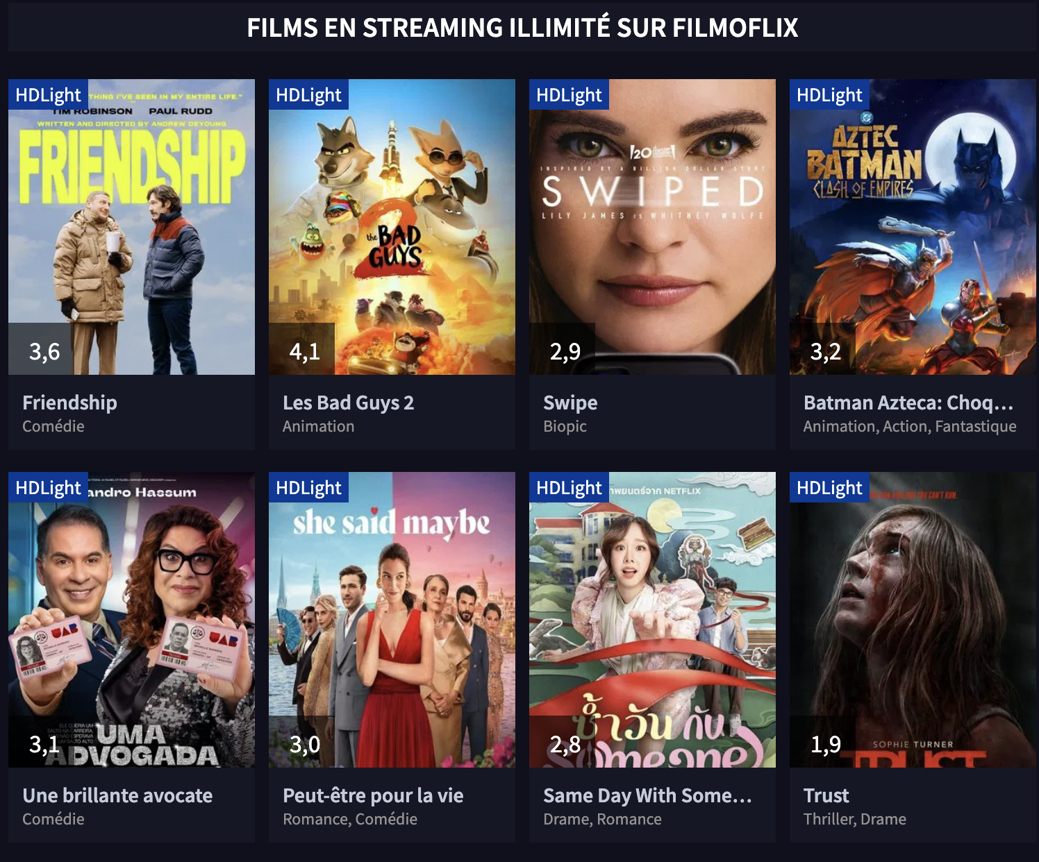 Filmoflix nouvelle adresse septembre 2025
