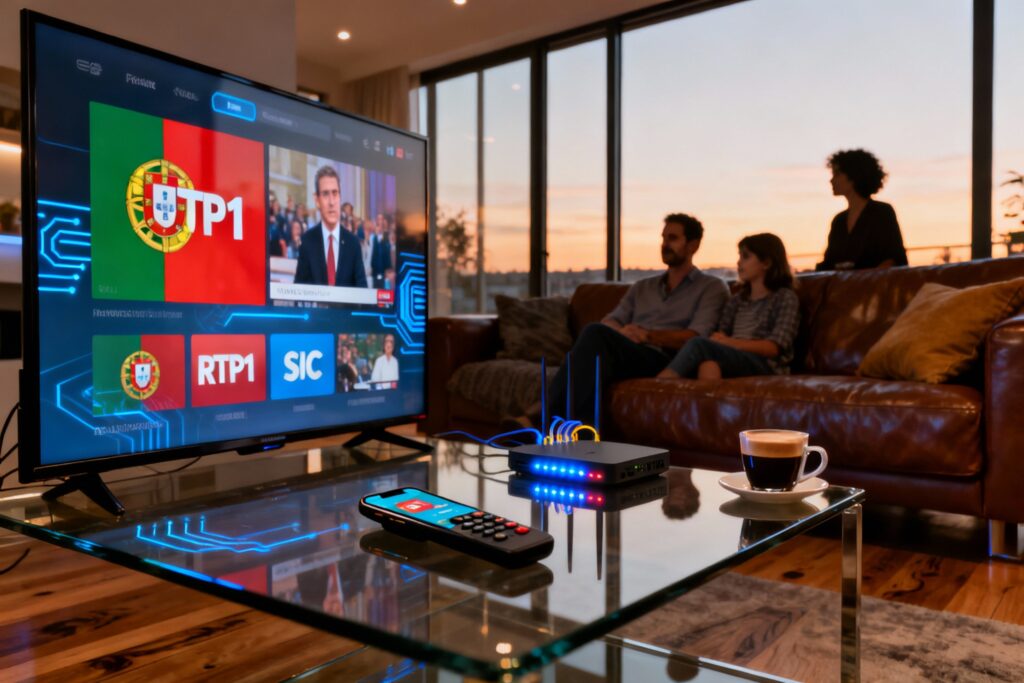 Illustration : IPTV Portugal : accéder aux chaînes portugaises en France