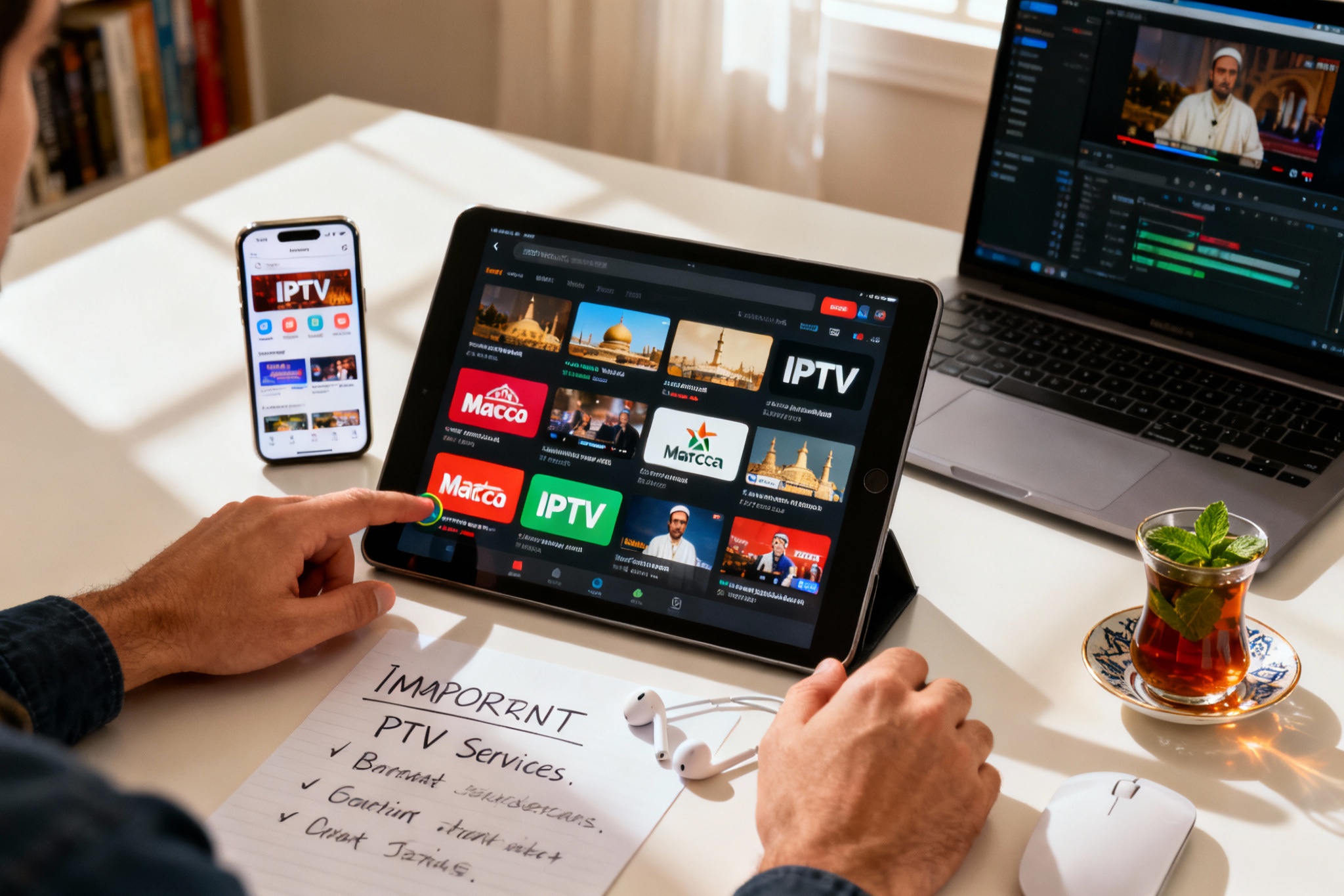 Illustration : IPTV Maroc : comment regarder les chaînes marocaines en France