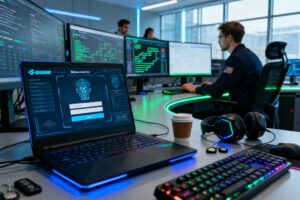 Illustration : Sécurité des plateformes de jeu en ligne : protection et protocoles