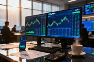 Illustration : Synara Veltix Avis 2025 : Plateforme de Trading Fiable ou Arnaque ?