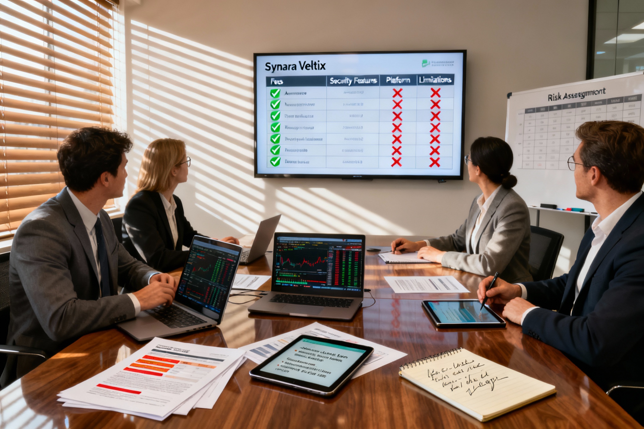 Illustration : Synara Veltix Avis 2025 : Plateforme de Trading Fiable ou Arnaque ?