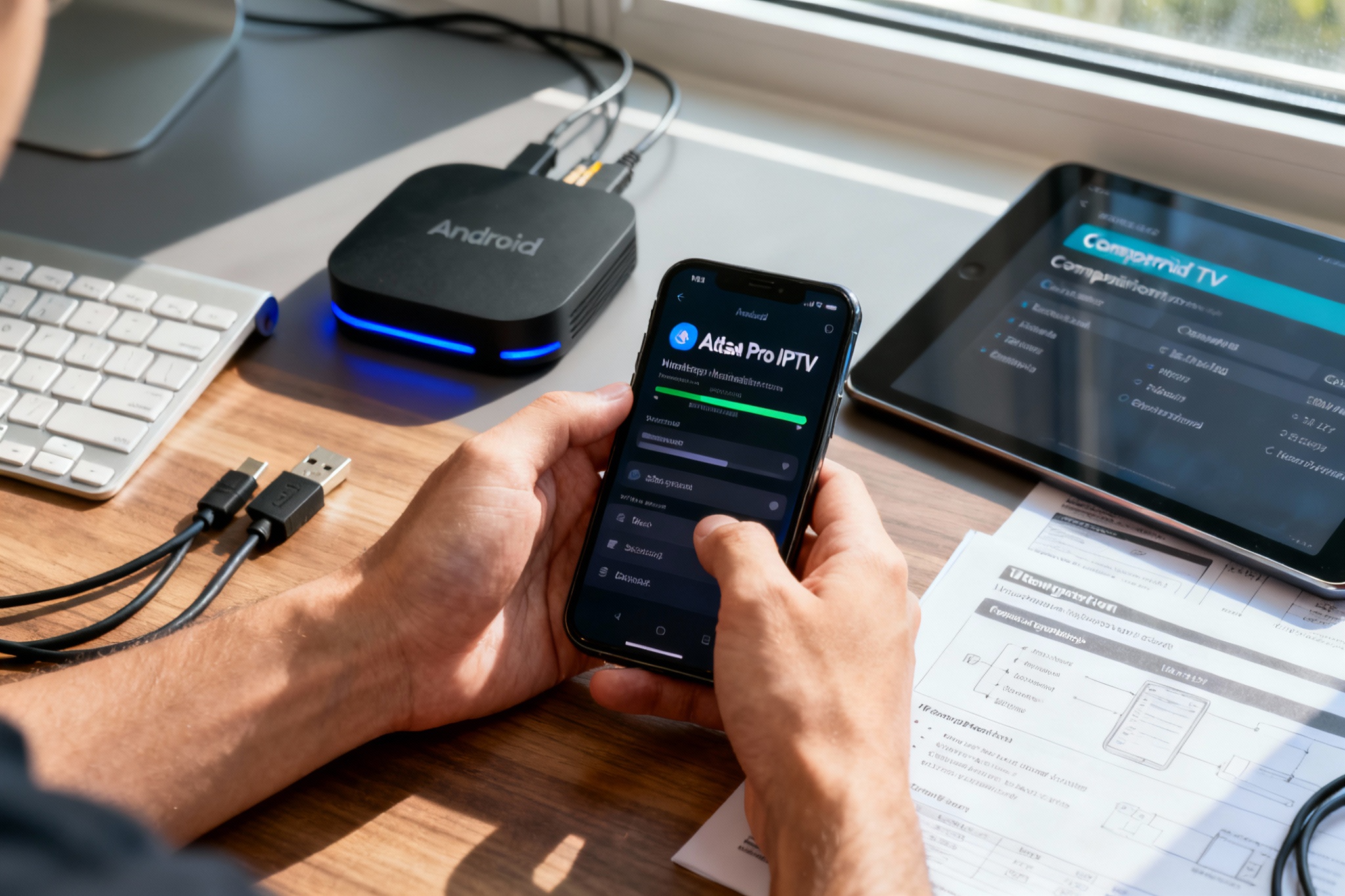 Illustration : Atlas Pro IPTV : guide d’installation et configuration