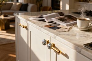Illustration : Comment les poignées et boutons de meuble design sublime votre intérieur ?