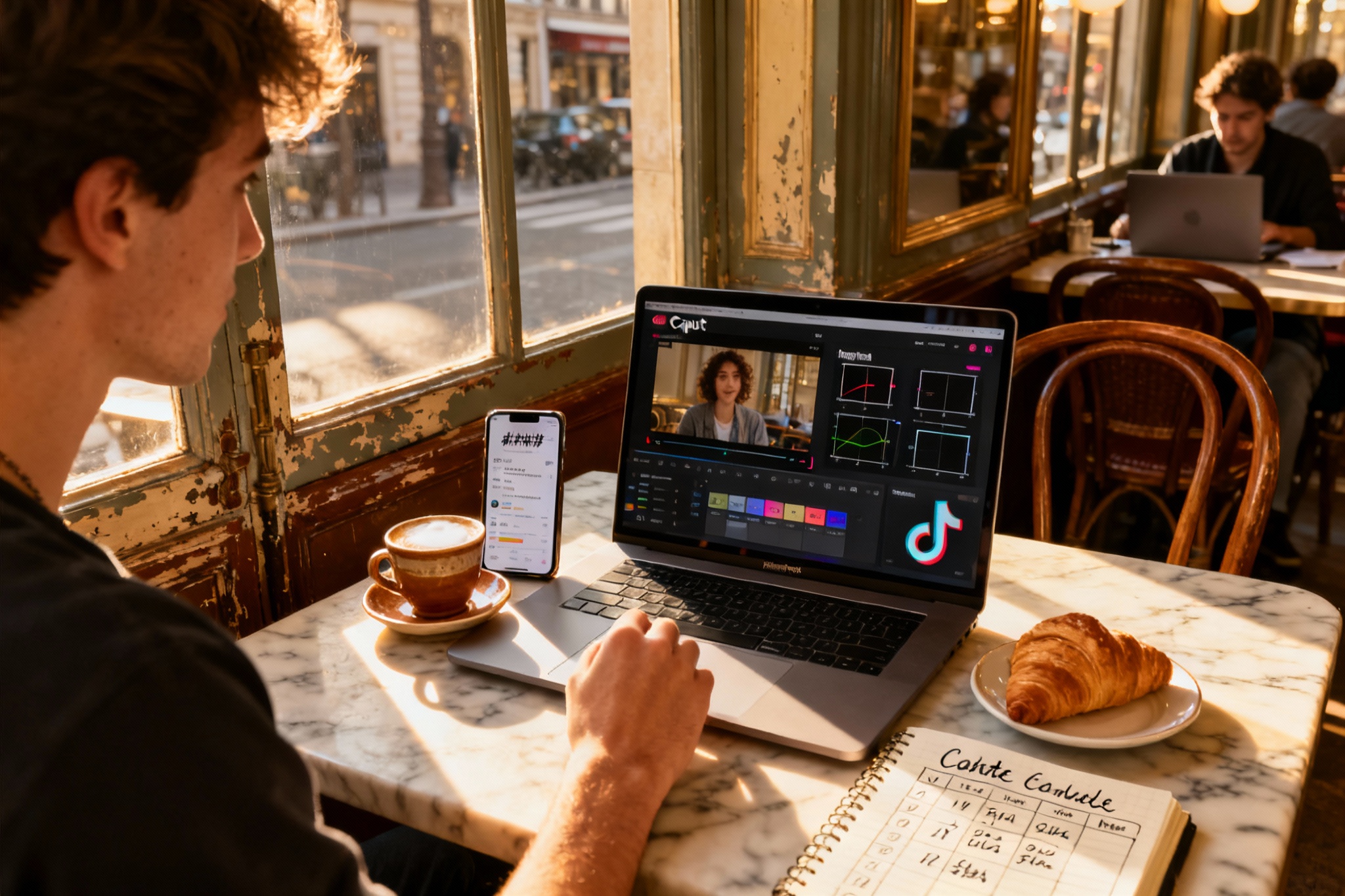 Illustration : CapCut : montage vidéo gratuit et IA pour créateurs français