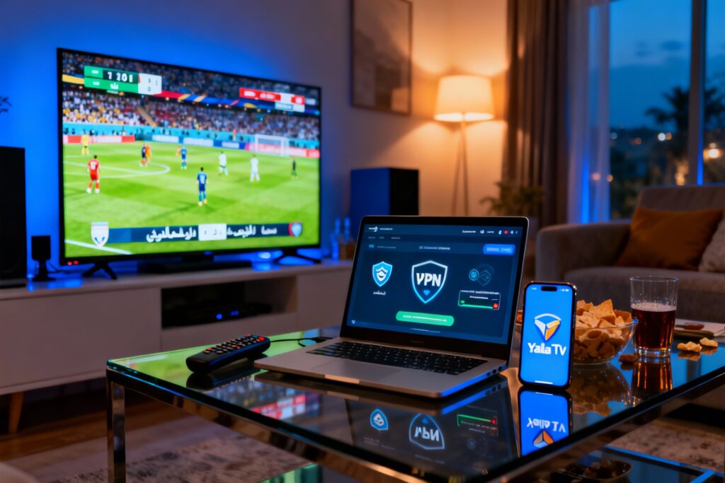 Illustration : Yalla TV : adresse 2025, sécurité et alternatives légales