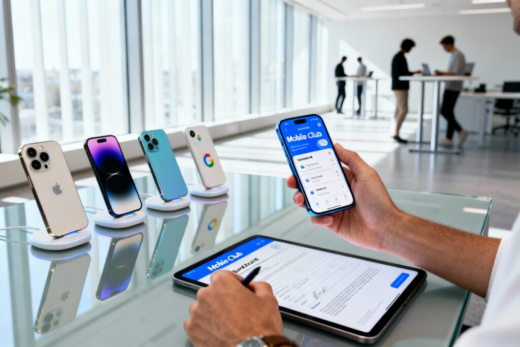 Illustration : Mobile Club avis 2025 : location smartphone fiable ou arnaque ?