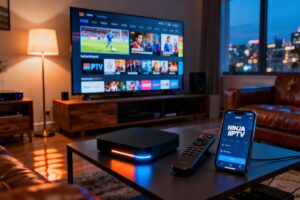 Illustration : Ninja IPTV : offres, contenu et risques juridiques en France