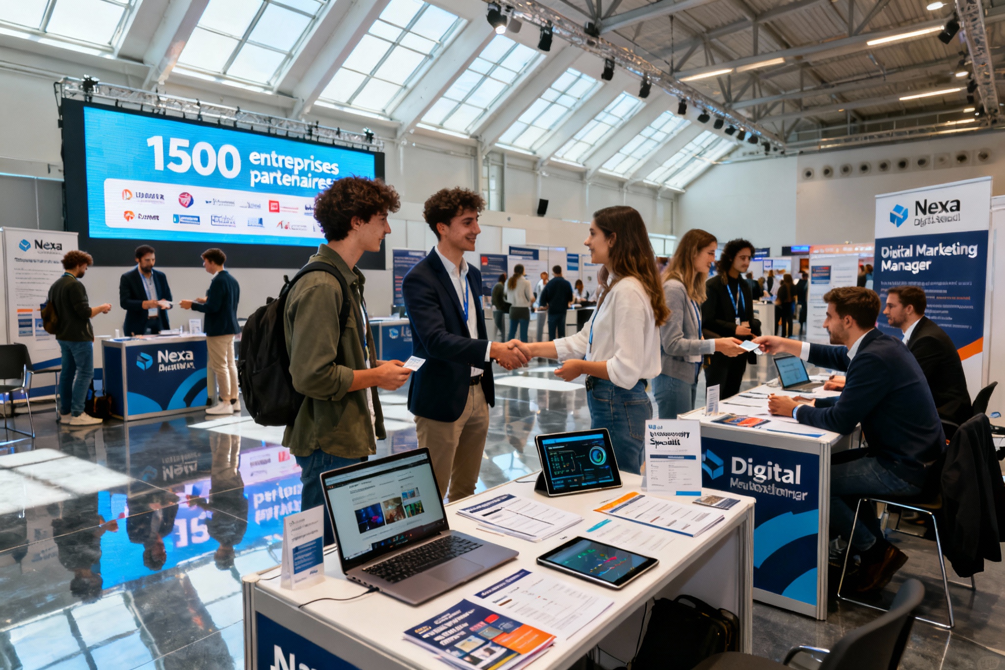 Illustration : Nexa Digital School : formations marketing digital en alternance
