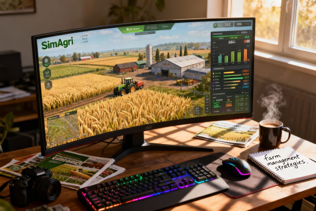 Illustration : SimAgri : guide complet du simulateur de ferme en ligne