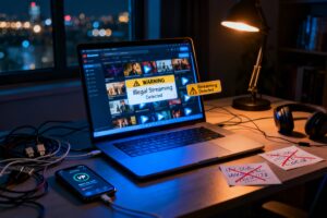 Illustration : Papadustream : nouvelle adresse officielle 2026 et dangers