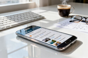 Comment récupérer un document dans le presse papier samsung​ ?