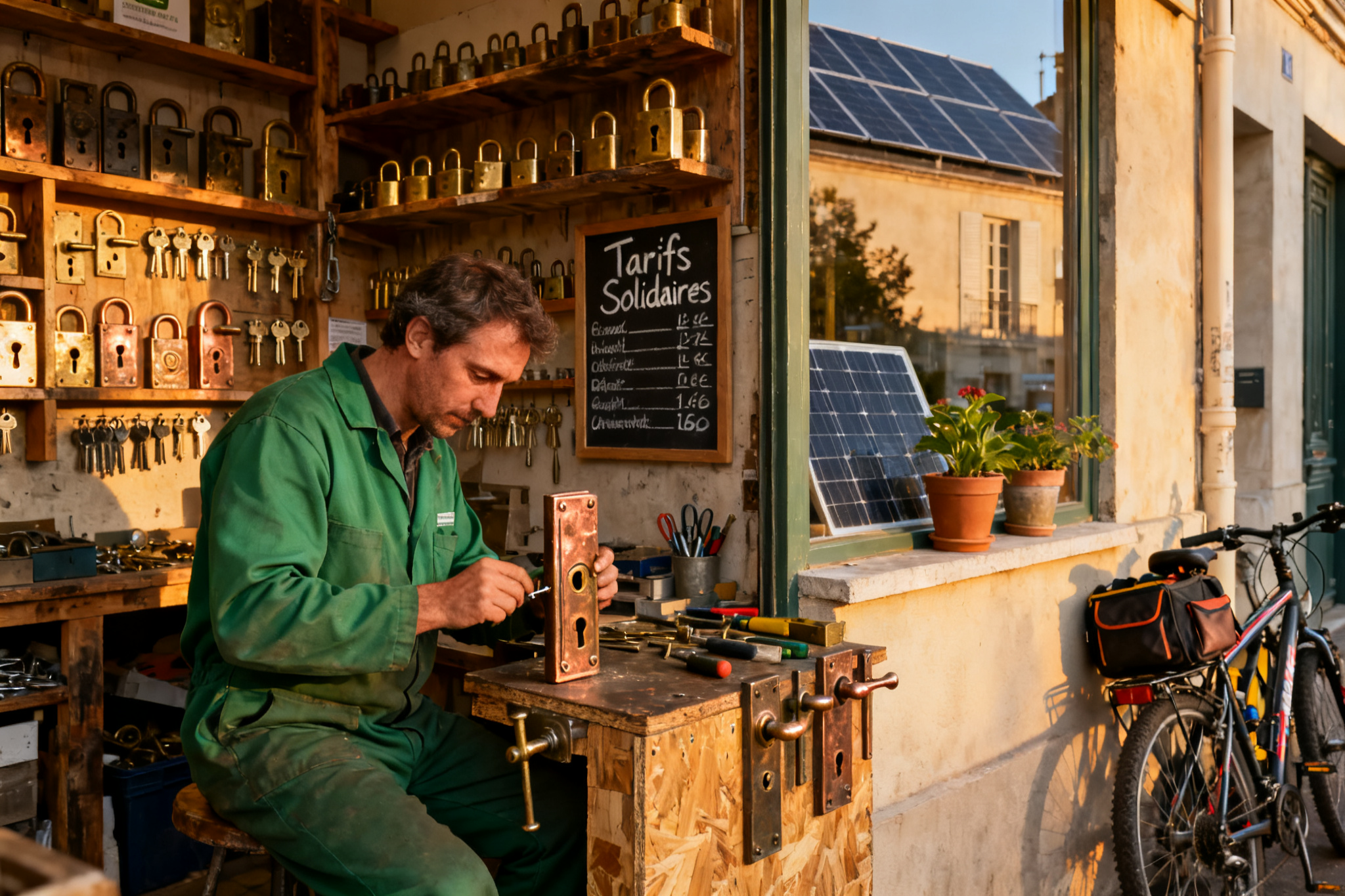 Illustration : TOP 3 des meilleurs serruriers Nantes urgence