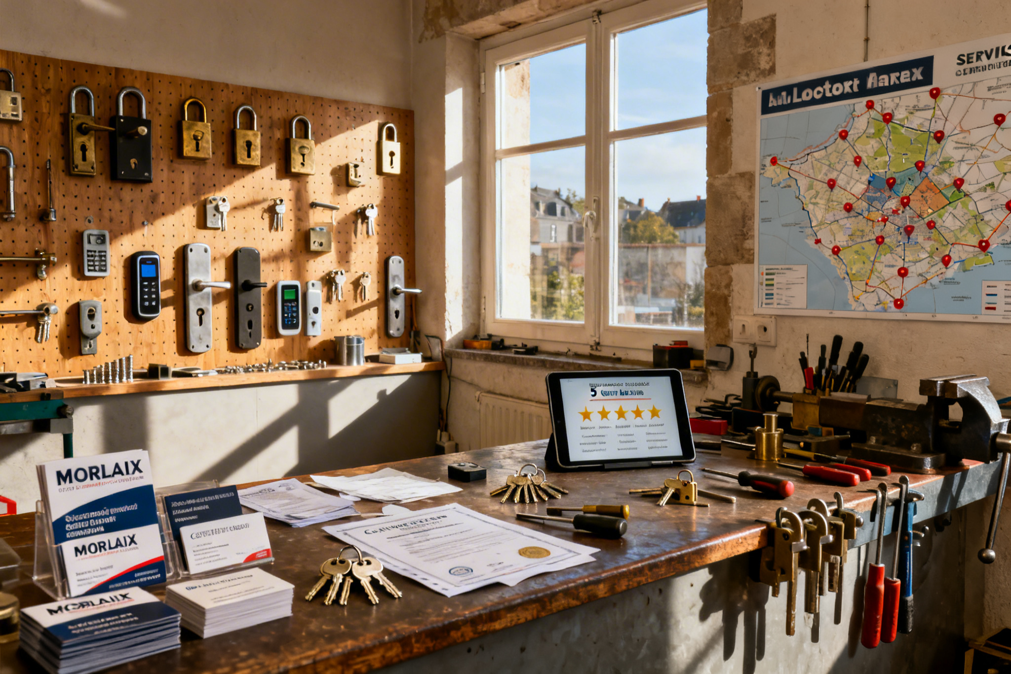 Illustration : Top 5 Serruriers Morlaix en 2026 : guide complet pour faire le bon choix