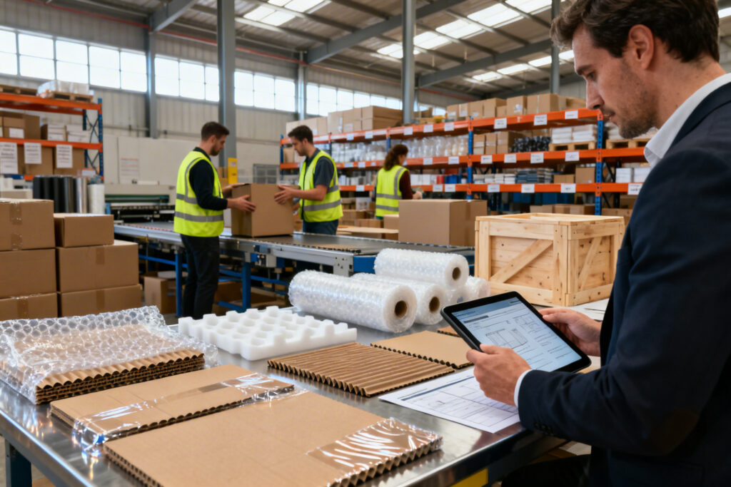 Illustration : Comment choisir le bon emballage professionnel adapté à vos contraintes logistiques ?