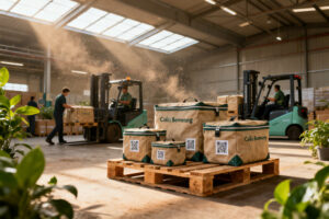 Illustration : Colis Boomerang : emballage réutilisable zéro déchet 2025