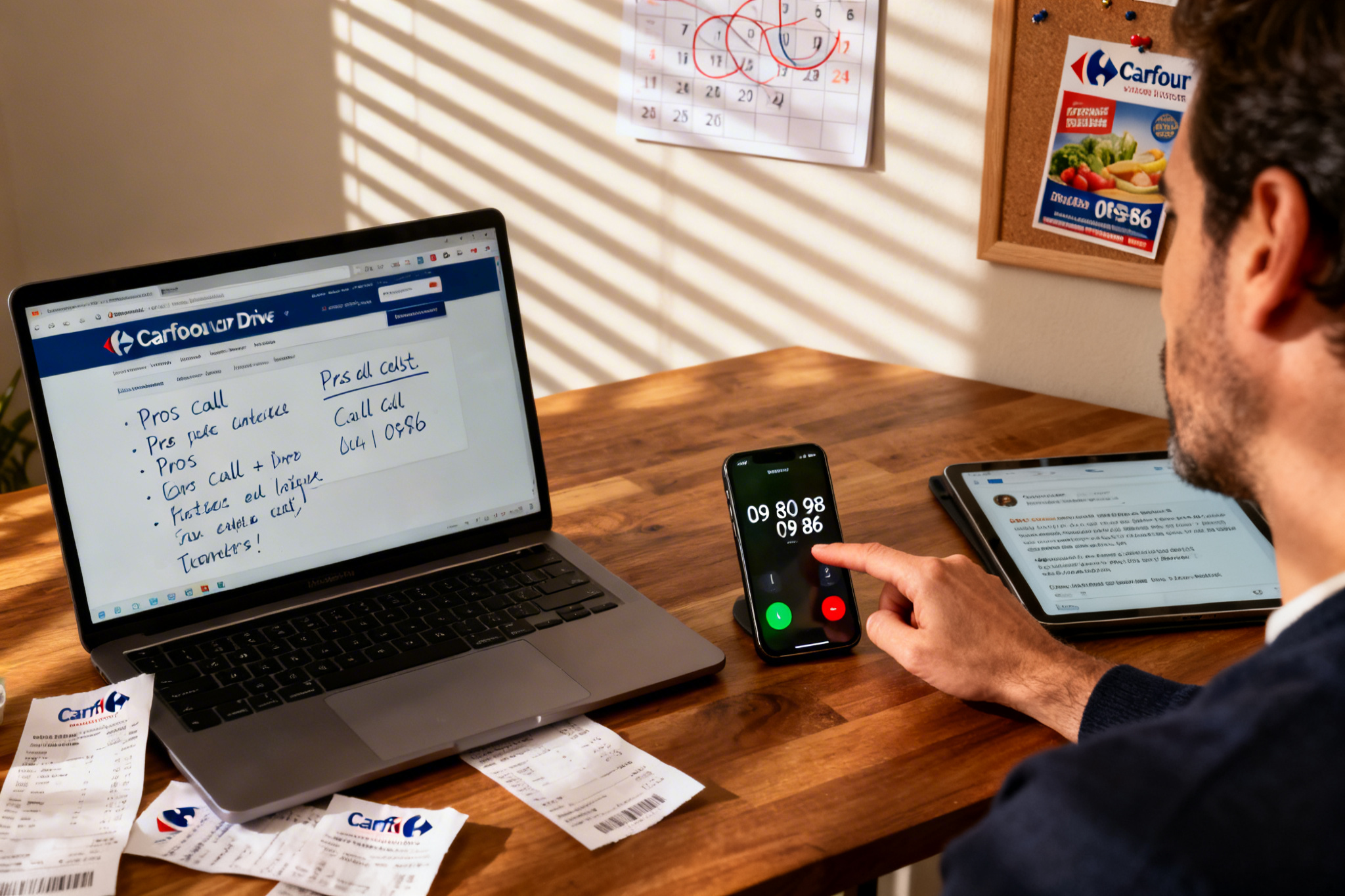 Illustration : 09 80 98 09 86 : Carrefour vous appelle, que faire ?