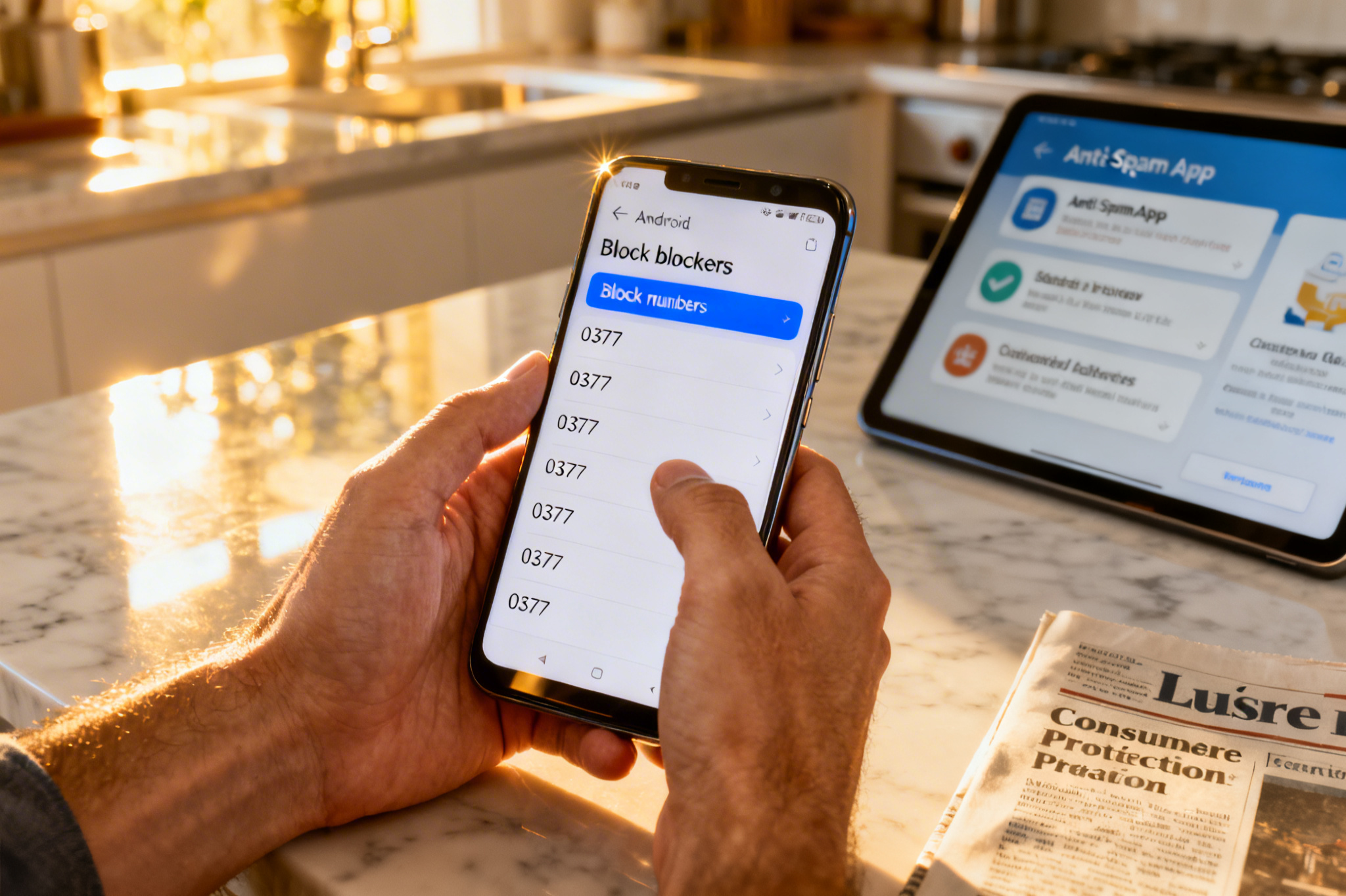 Illustration : 0377 spam : comment bloquer ces appels de démarchage ?