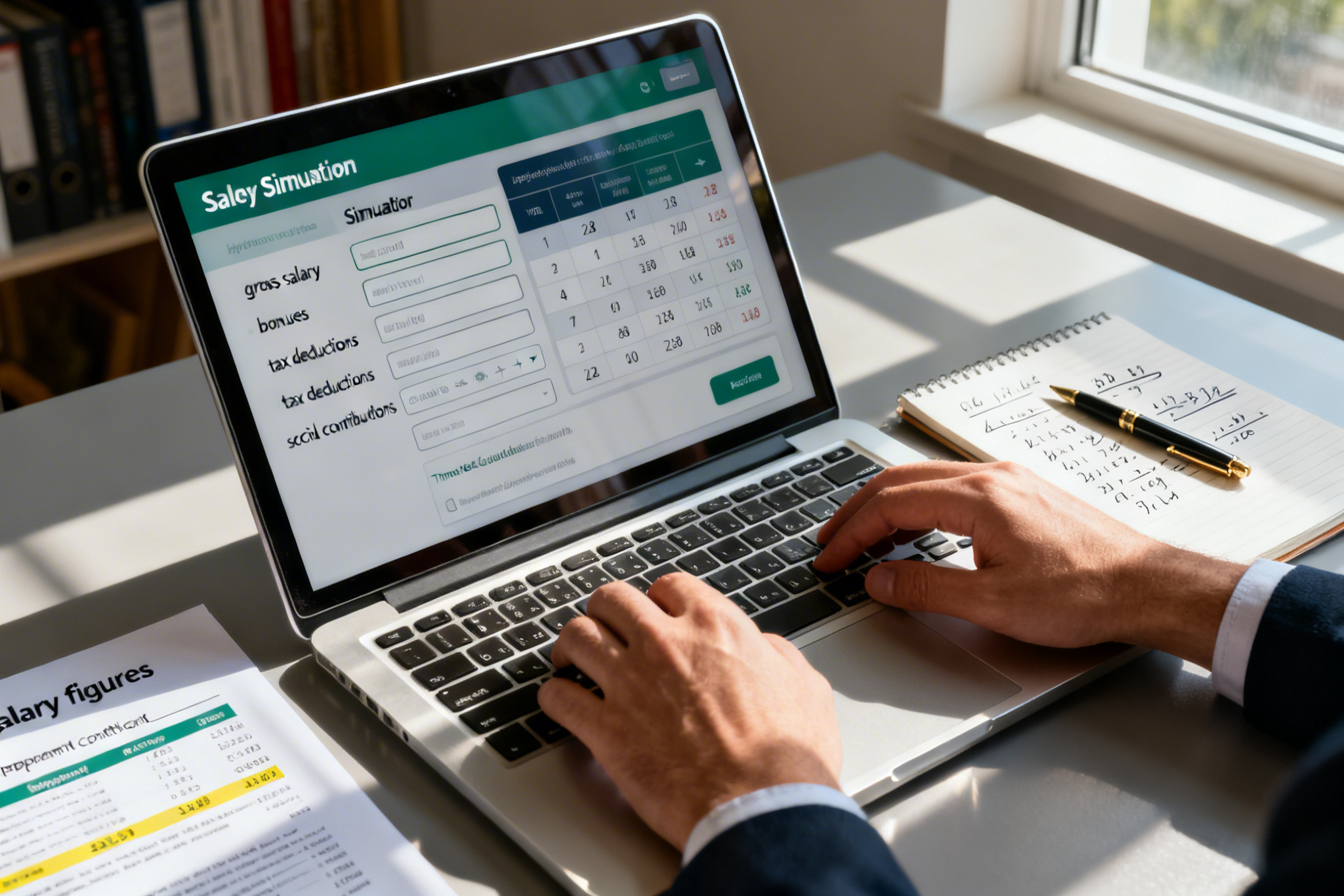  1950 € brut en net: comment calculer votre salaire réel en 2026