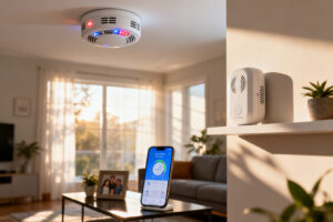 Illustration : Détecteur de fumée : pourquoi il sauve des vies ?