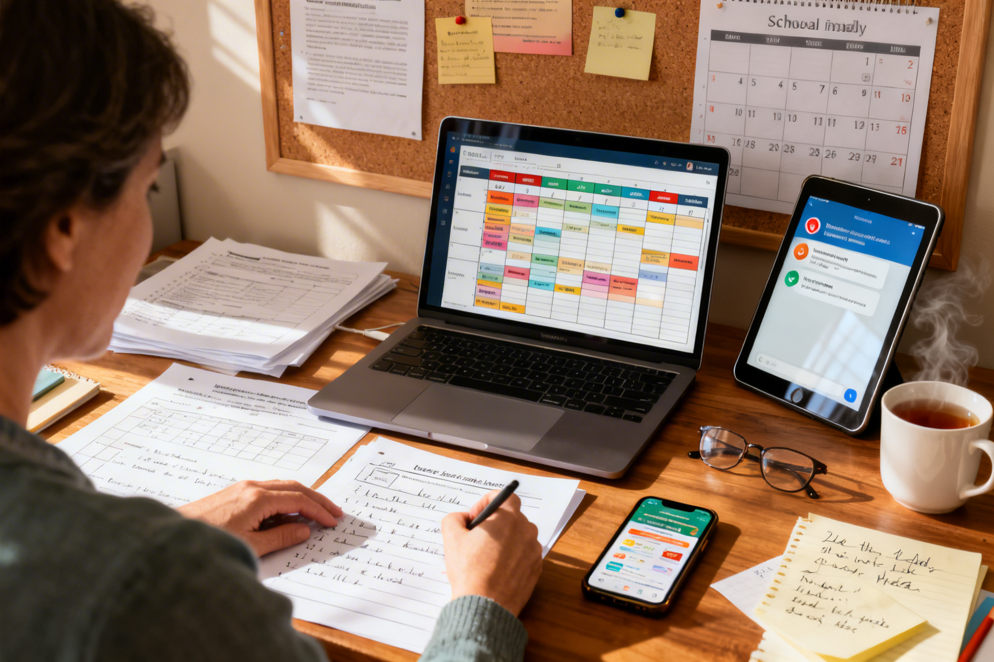 Illustration : Scolinfo : accès sécurisé et suivi scolaire en ligne