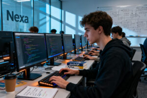 Illustration : Nexa école informatique : formation développement et débouchés