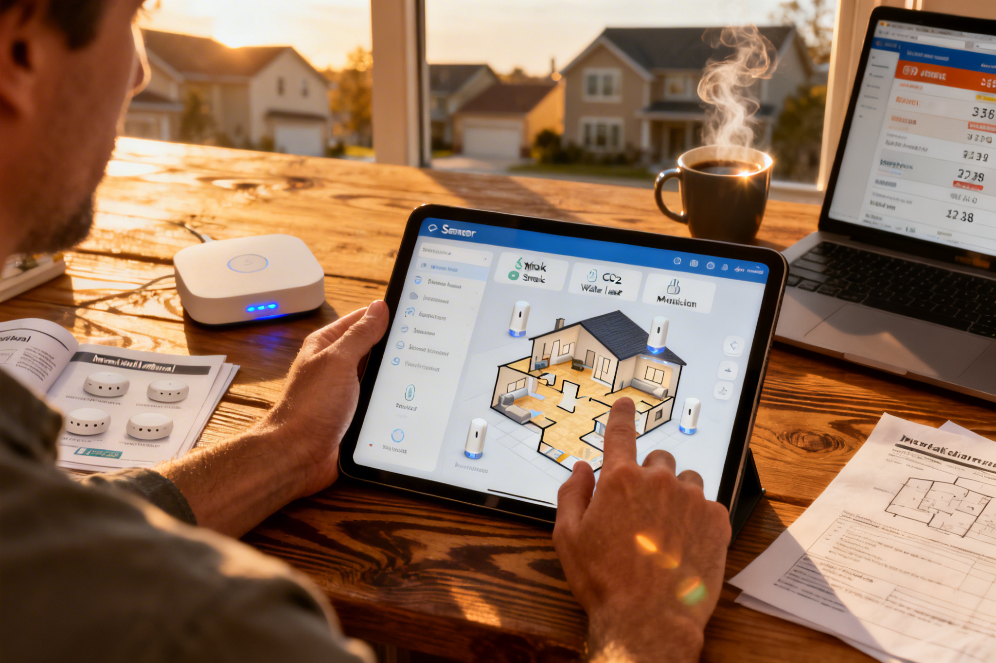 Illustration : Détecteur de fumée : pourquoi il sauve des vies ?