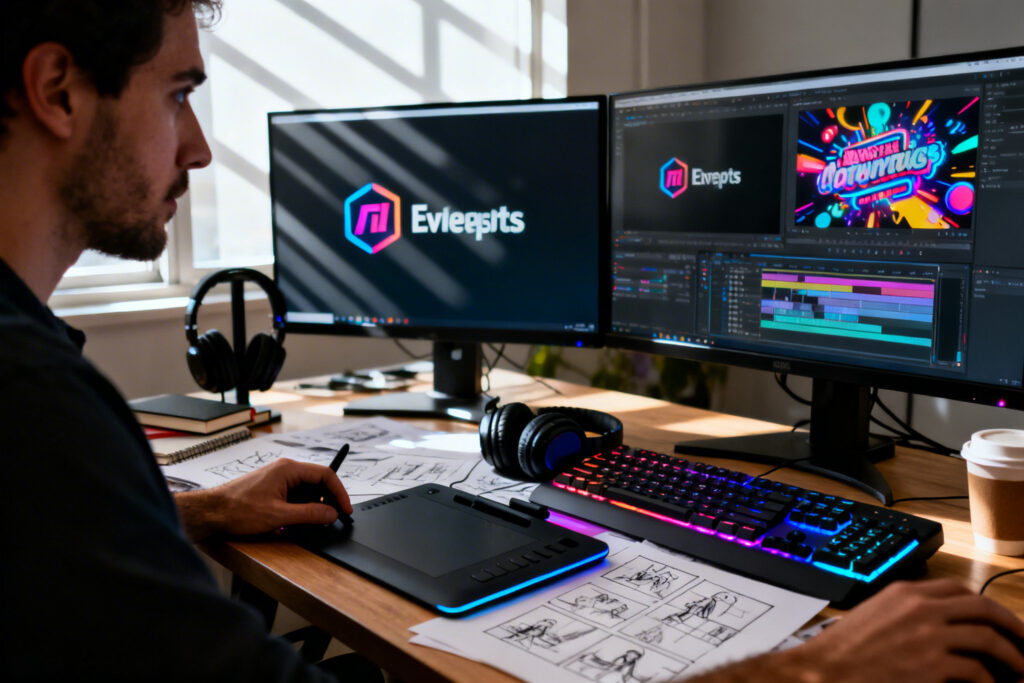 Illustration : Motion Design : pourquoi ce format vidéo transforme votre communication digitale