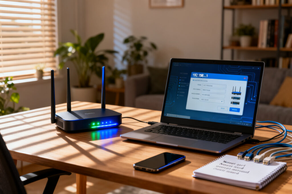 Illustration : 192.168.1.1 : Accéder et configurer facilement l’interface de votre box Internet